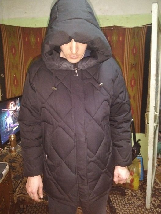 Продам мужской пуховик размер 52
