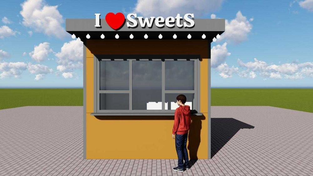 Магазин из контейнера