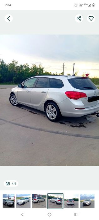 Vând Opel Astra j