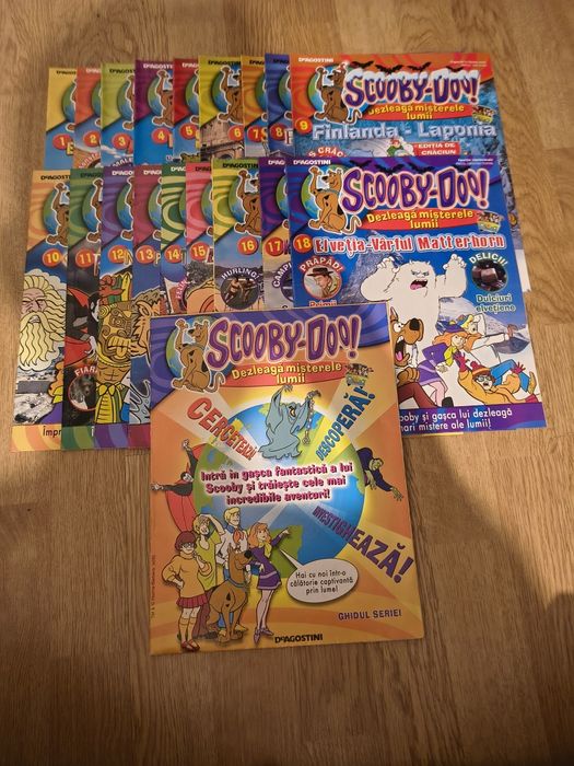 Reviste Scooby -Doo... Deagostini...