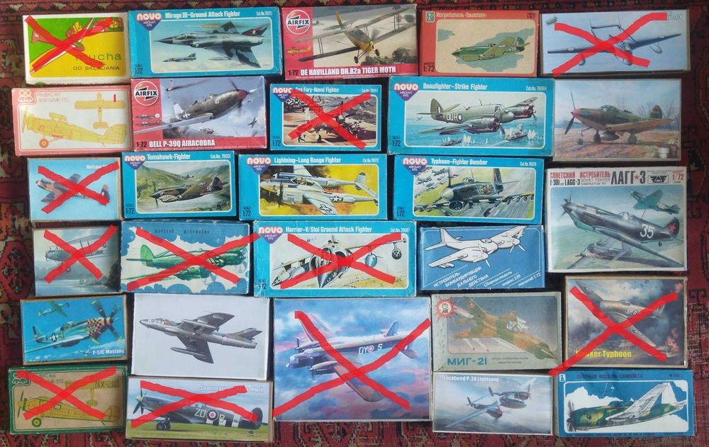 сборная модель самолет конструктор 1/72 Англия