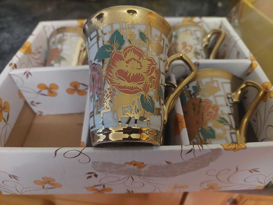 Комплект от 6 чаши за чай/кафе