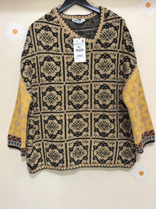 Pulover gros și călduros Zara S