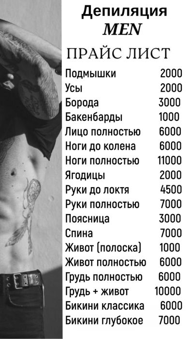 Мужская депиляция