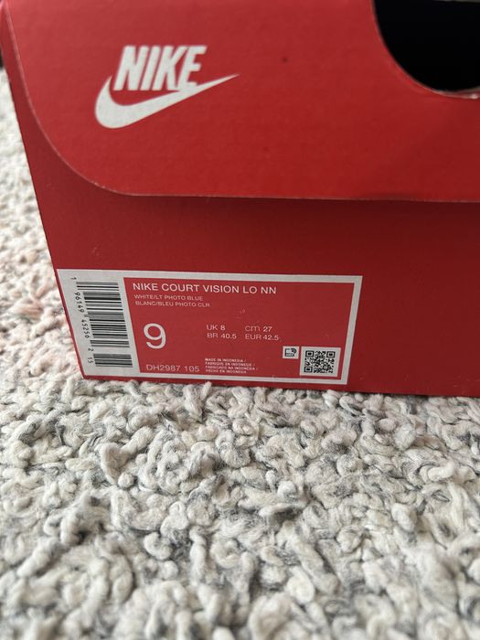 Маратонки Nike Court Vision LO NN (Размер 42.5)