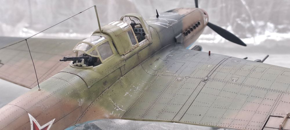 Сборная модель самолета Ил-2