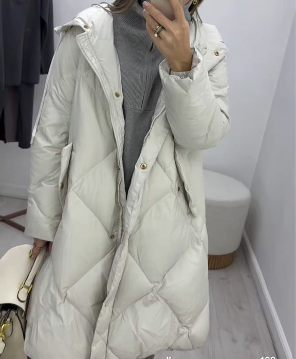 Куртка на пуху размер S-M ТОРГ!!