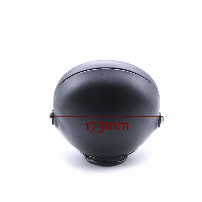 Far Moto Rotund 15cm DRL Led Cafe Race Bobber Naked Metal Custom A728