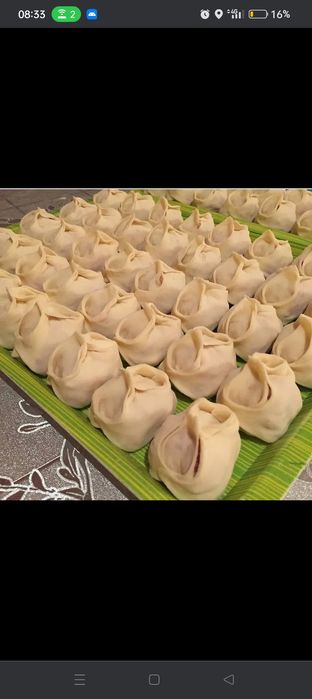 Полфабрикаты домашние . Халал . Ручной лепки . Из свежего говяжего мяс