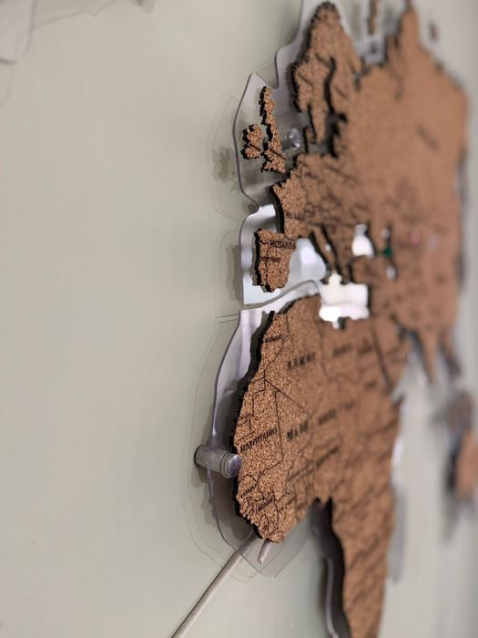 Карта мира шымкент