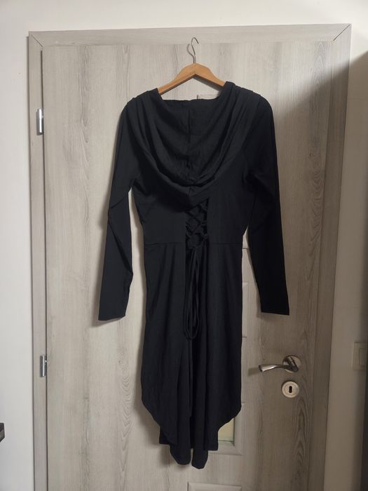 Дамска черна рокля Л