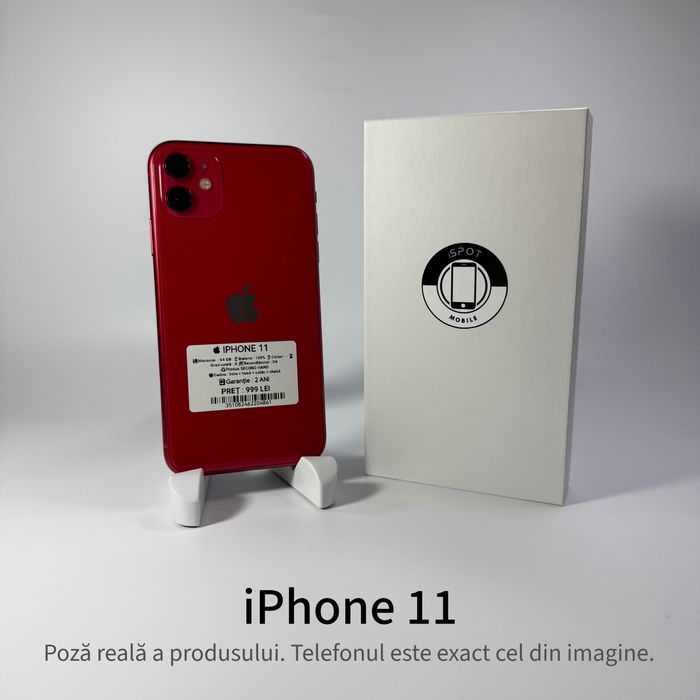  iPhone 11 • 64 si 128 gb , 100% ! Garantie 2 ani + cadou