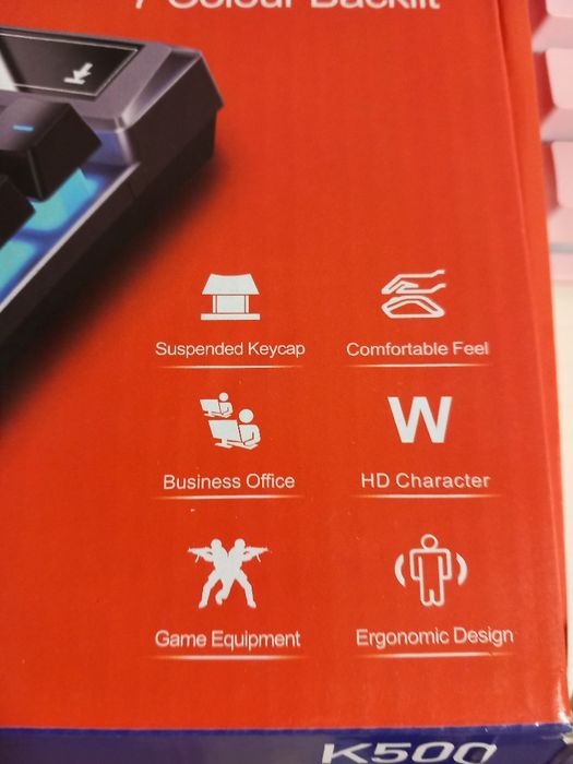 Механична геймърска  клавиатура с подсветка