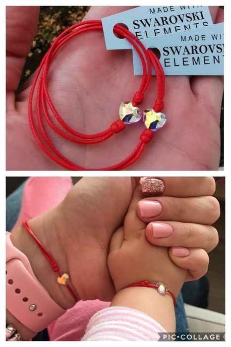 Swarovski гривни за бебе, дете или възрастен