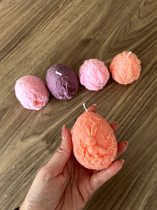 Натурални соеви свещи Великден Ароматни