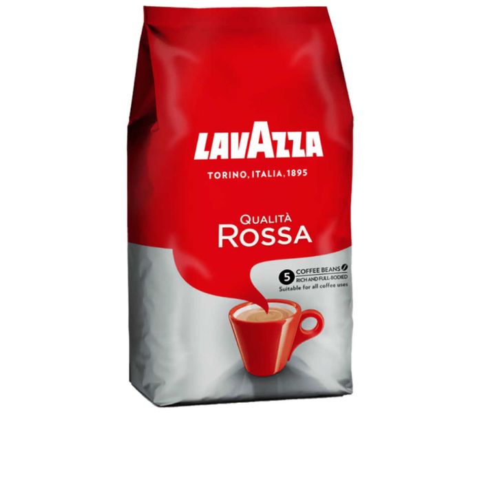 Лаваца Куалита Роса 1кг кафе на зърна Lavazza Qualita Rossa