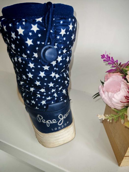 Детски зимни боти Pepe Jeans, 34 номер, сини