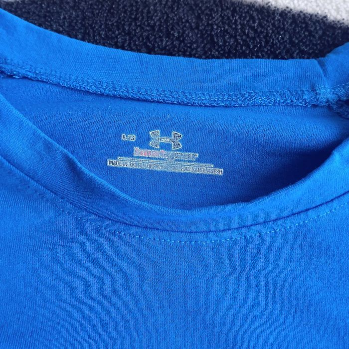 UNDER ARMOUR L КАТО НОВА оригинална тениска UA фланелка jersey T-shirt