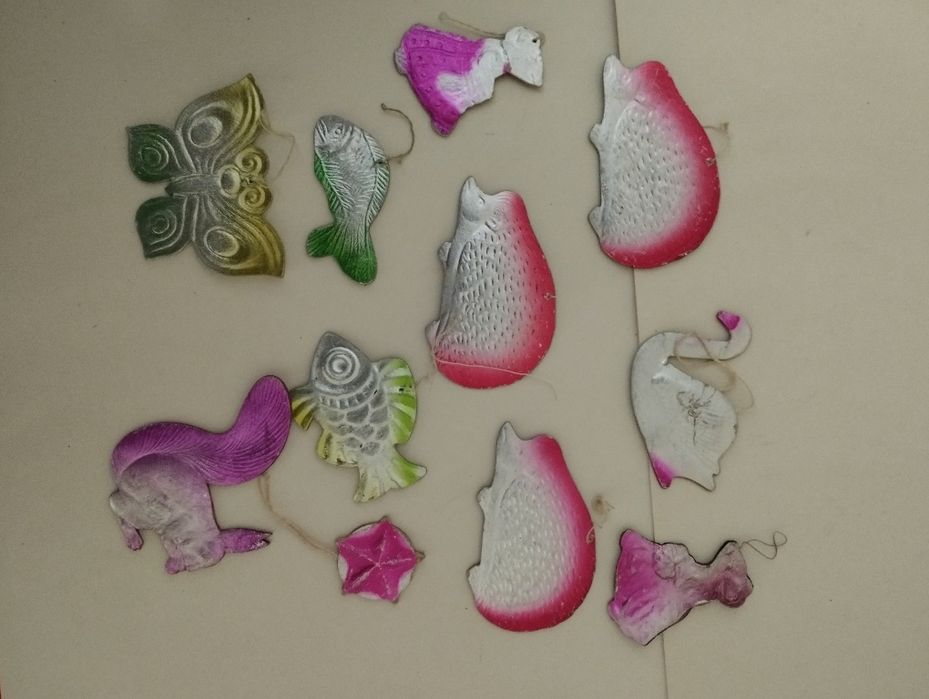 Ёлочные игрушки СССР и ГДР