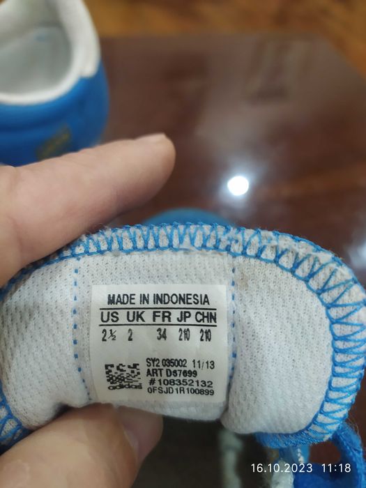 Детские кроссовки Adidas 34раз Качественные в отличном состоянии