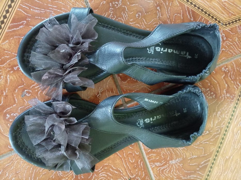 Sandale tamaris 39 piele