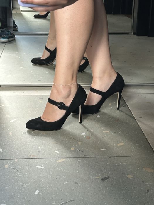 Pantofi piele intoarsa 39