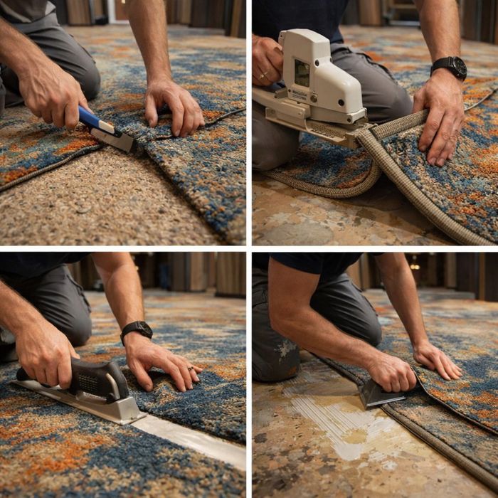 Профессиональная укладка ковров и ковролина. Гарантия качества