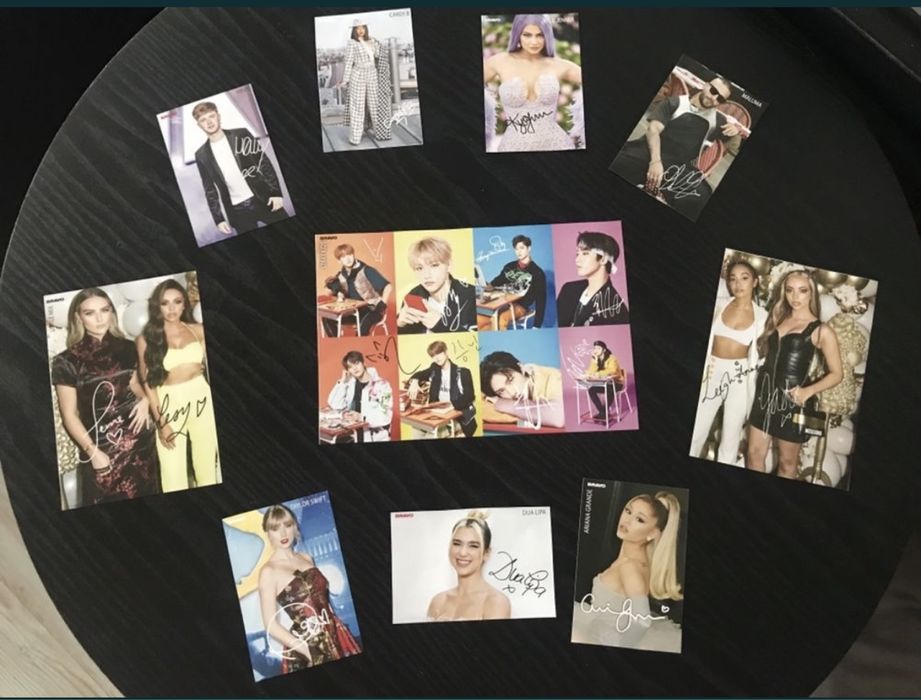 BTS плакат и чанта