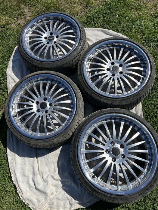 Продава се джанти 19.ц с чисто нови гуми 225/35zr19