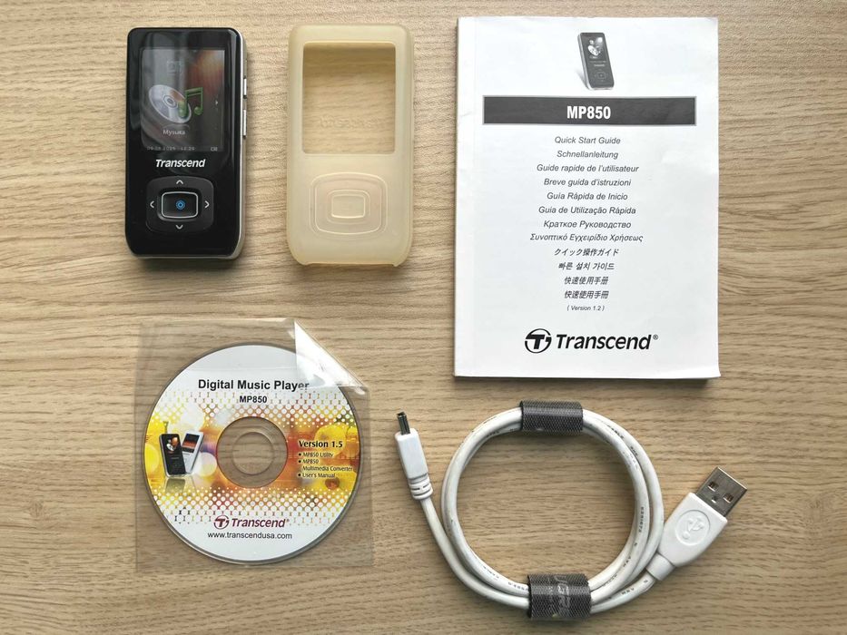 MP3-плеер Transcend T.sonic 850, 8 Gb (TS8GMP850)