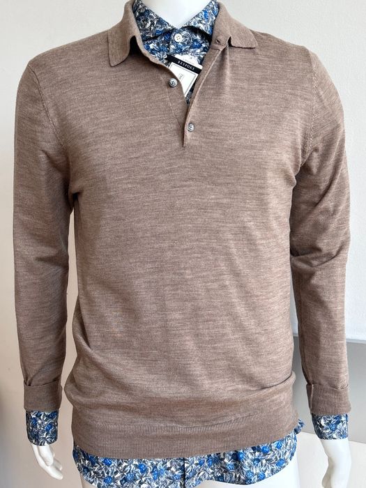 Мъжки пуловери мерино и тъмно син пуловер кашмир