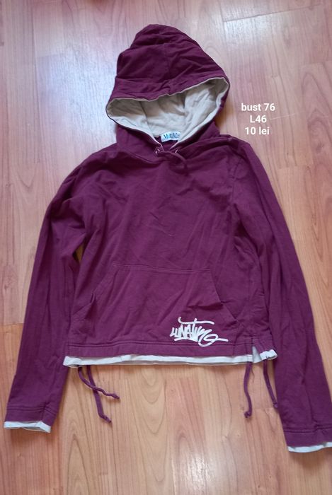 Hanorac cu gluga, damă