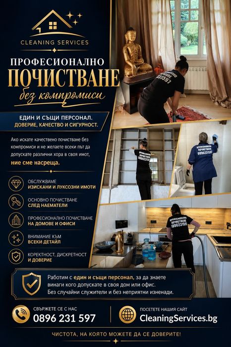 Професионално почистване