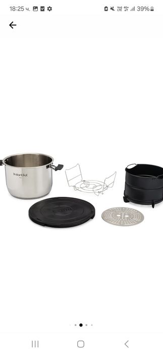 Комбиниран Instant Pot Pro Crisp 8Qt 140-0027-01-EU, Мултикукър & фрит