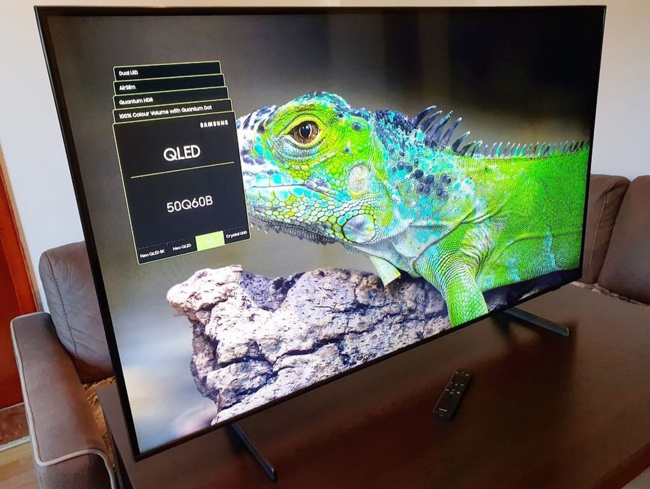 Телевизор - Samsung 50 ИНЧА - QLED - SMART TV - UHD - HDR !