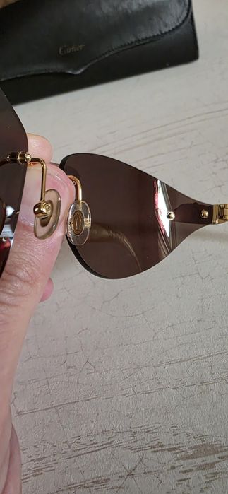 Продам оригинальные  легендарные очки "Panthere de Cartier"