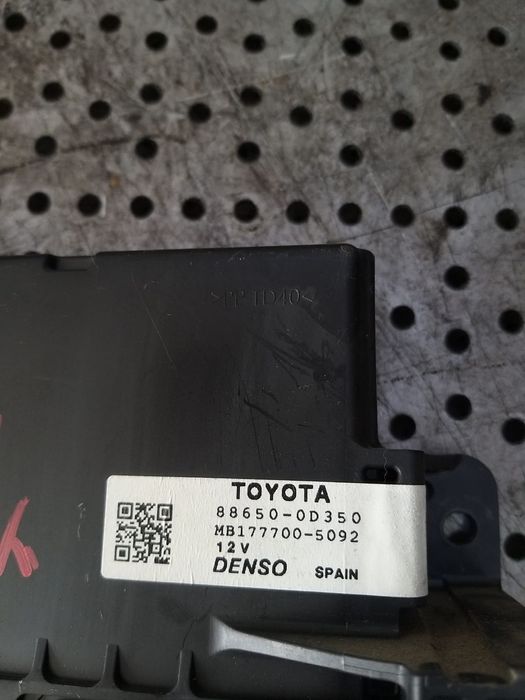 Modul comanda clima ac toyota yaris 3 p13 886500d350 mb1777005092
