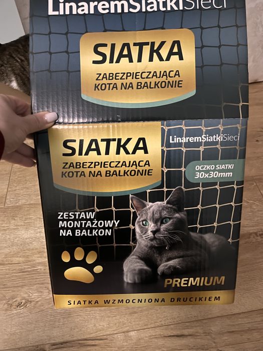 Plasa premium, noua protectie balcon 6x2 m pentru pisici