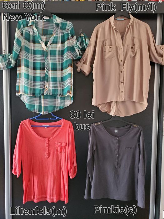 Bluze,cămăsi damă S/M/L