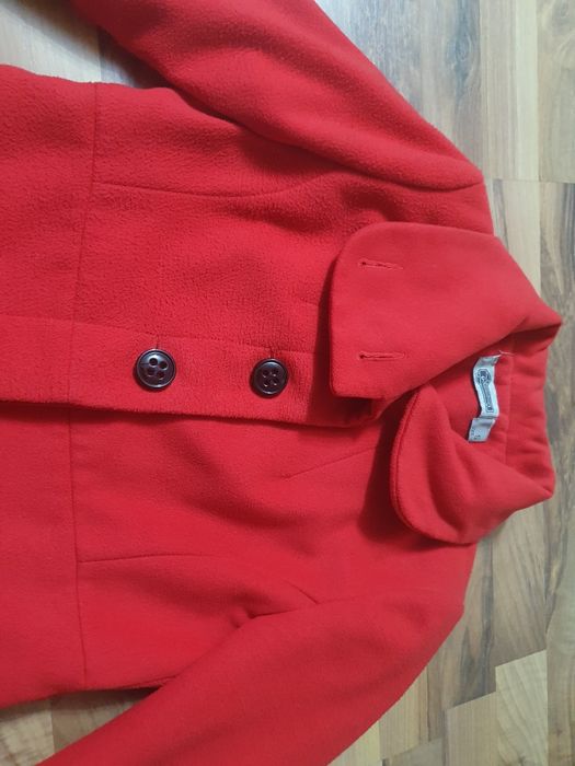Palton rosu mărimea S