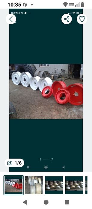 Jante tractor multe modele și dimensiuni