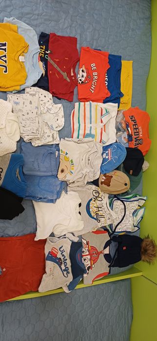 Голям лот дрехи за момче  68-74