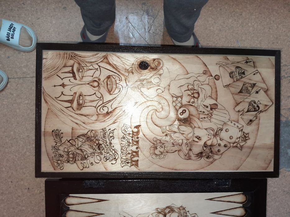 Нарды ручной работы