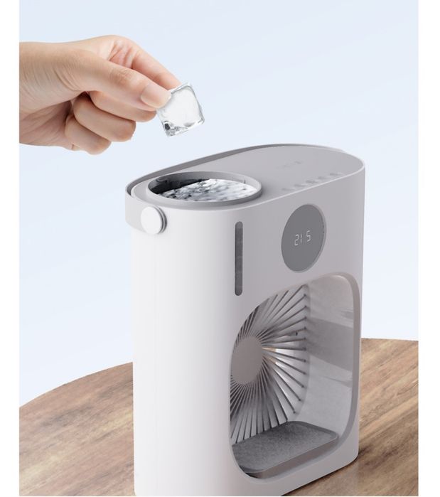 Умный вентилятор настольный  Cooling Fan таймером CL08