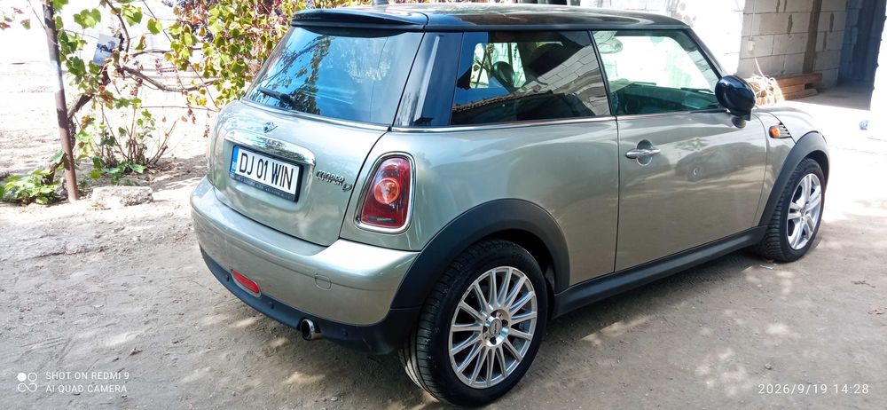 Mini cooper  1.6 diesel vând sau schimb