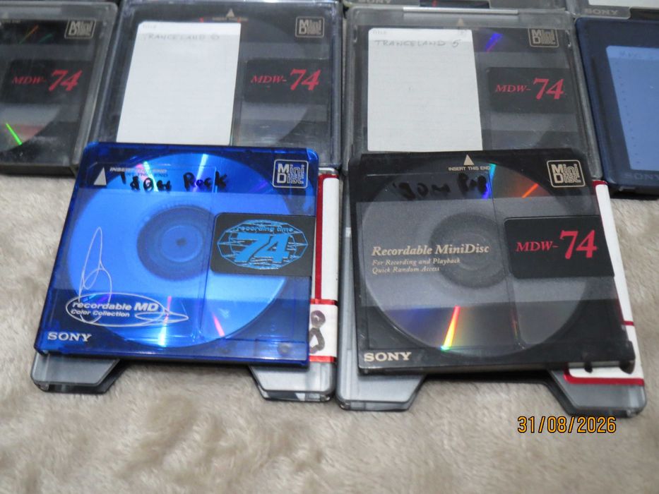 minidisc , minidiscuri loturi de 10 bucati