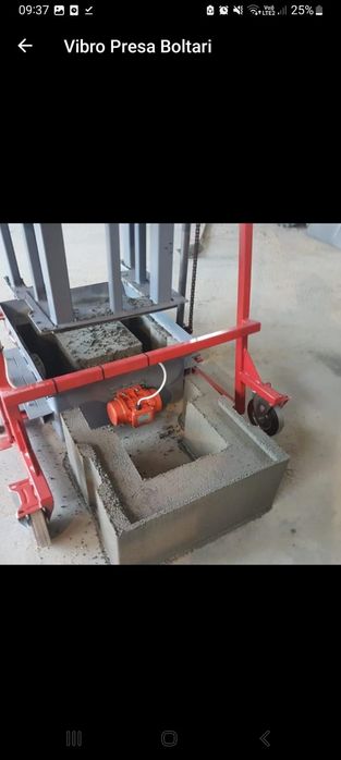 Presa/ Masina /Vibropresa Boltari Pavele Ofertă de pasteRigole