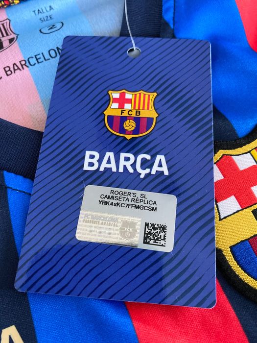 Оригинален детски екип на ФК Барселона, р-р 2 г.