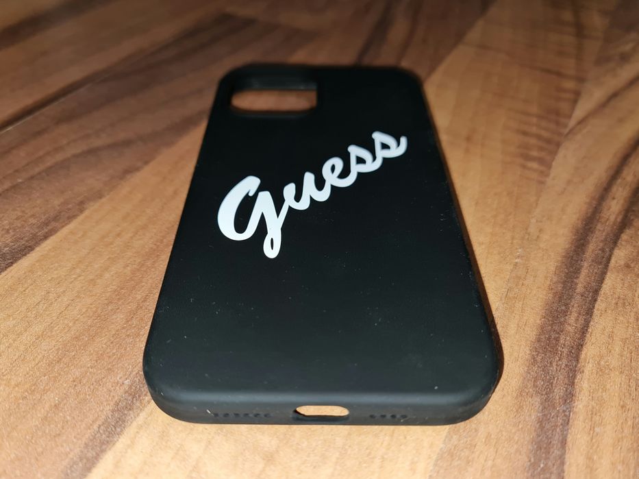 Husa silicon originala Guess Silicone Case Apple iPhone 12 Pro Max