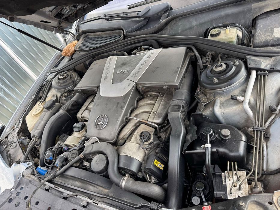 Dezmembrări Mercedes S600 S400 cdi om628 v8 w220 CL600 e215  CL500 1999 2000 2001 V12 M137 bobina Abc suspensie hidraulică plafon alcantara crem cu